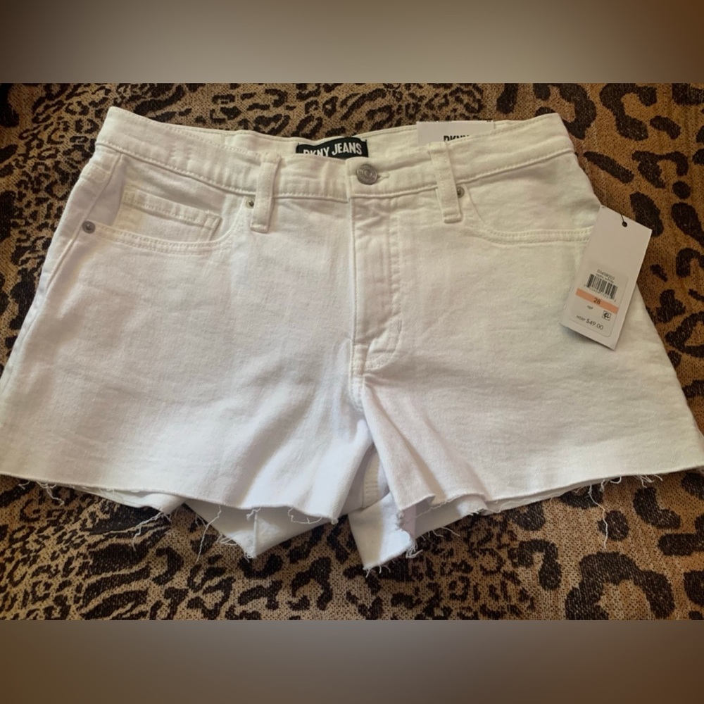DKNY jean shorts
